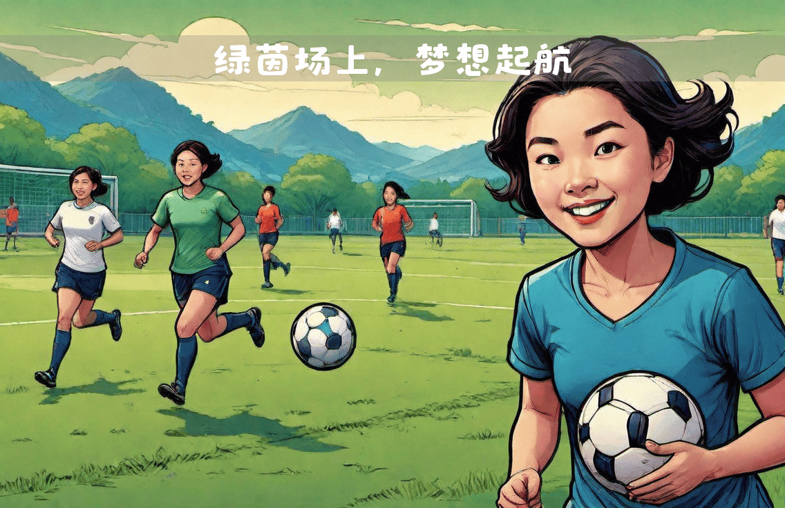 体育界的焦点：女子足球比赛
