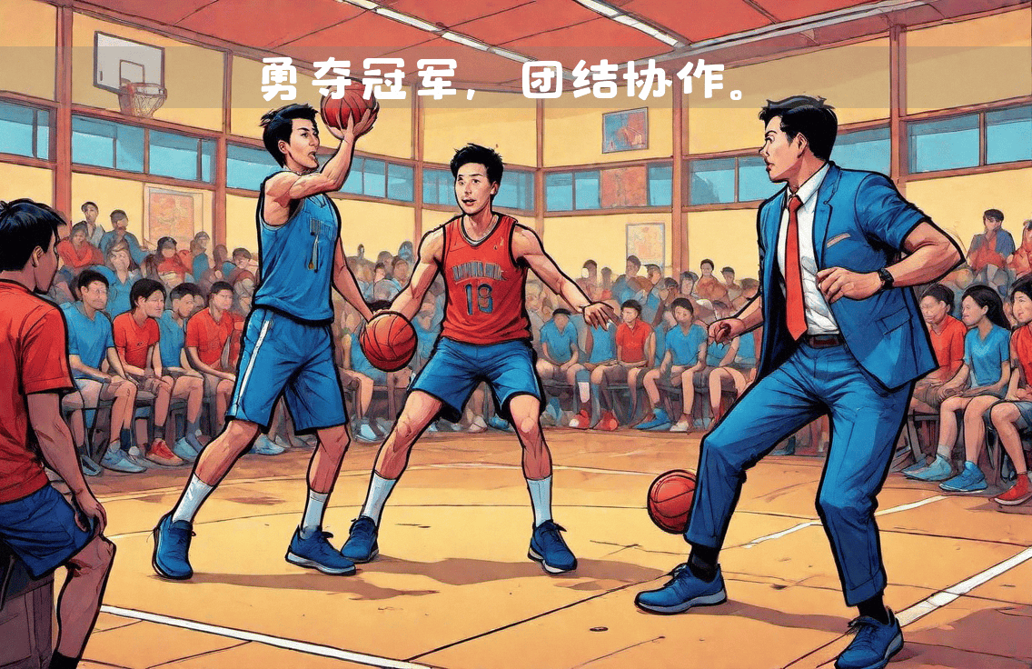 激烈对抗：球队拼尽全力争夺胜利