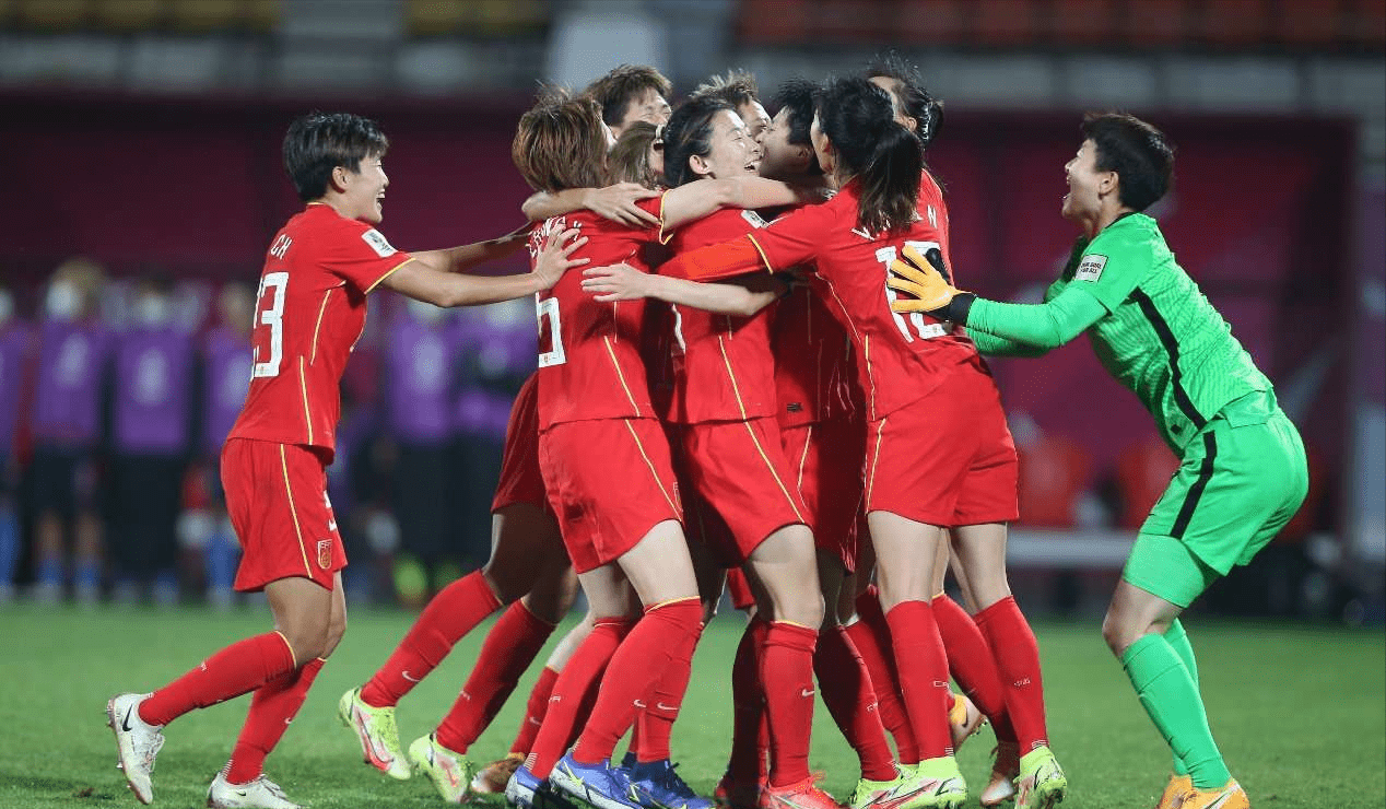 中国女足笑傲赛场，力夺亚洲杯冠军！